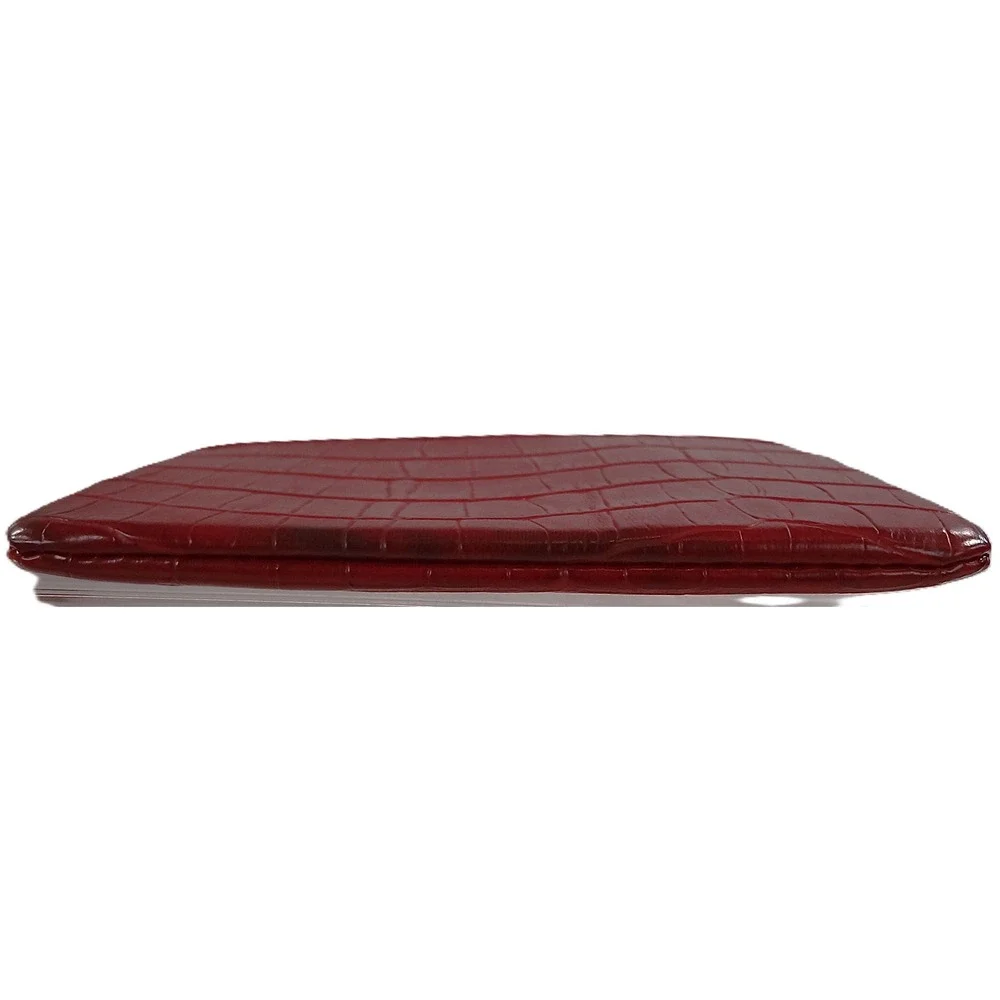Chic Red Croc Embossed Coin Purse Pouch‎ Zipper Pouch Wallet Card Holder